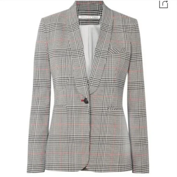 Veronica Beard Plaid Eva Dickey Jacket Blazer Size 8 - Picture 1 of 13